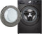LG F34R92BSTA - Wasmachine Voorlader 13 kg 1360 RPM A - Zwart