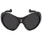 Moncler ML0148/S 02A Zonnebril - Dames - Heren - Zwart