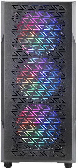 Mars Gaming MC-GEO - Tower Behuizing - ATX/Micro-ATX/Mini-ITX - Glas/Zwart