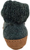 Bergstein Cozy Lux Sloffen - Unisex Junior - Scheerwol - Seagreen - Maat 27