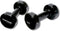 Tunturi Dumbbell set - 2 x 5 kg - Vinyl - Zwart - Incl. gratis fitness app (2 stuks)