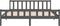 vidaXL - Bedframe - massief - hout - grijs - 200x200 - cm