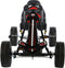 Volare Go Kart Racing Car - Go Kart - Luchtbanden - Grijs Zwart