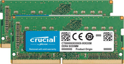 Crucial 64GB DDR4 2666 MT/s Kit 32GBx2 SODIMM 260pin voor Mac