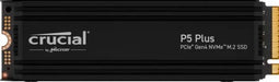 Crucial P5 Plus 2 TB (met heatsink) - SSD - 2 TB - intern - M.2 2280 - PCIe 4.0 x4 (NVMe) - TCG Opal Encryption 2.0