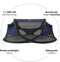Deryan Baby Luxe Campingbedje - Zelfopblaasbaar matras - Navy