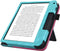 Hoesje Geschikt voor Tolino Vision 6 Sleepcover Jeans Style Hoes Roze