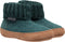 Bergstein Cozy Lux Sloffen - Unisex Junior - Scheerwol - Seagreen - Maat 27