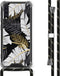 iMoshion Hoesje Geschikt voor Samsung Galaxy A50 / A30s Hoesje Met Koord - iMoshion Design Hoesje met Koord - Goud / Zwart / Transparant / Glamour Botanic