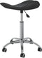 vidaXL - Eetkamerstoelen - draaibaar - 2 - st - kunstleer - zwart