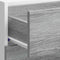 vidaXL - Onderkast - 40x46x81,5 - cm - bewerkt - hout - grijs - sonoma - eikenkleurig