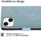 iMoshion Hoesje Geschikt voor iPhone 14 Plus Hoesje Met Pasjeshouder - iMoshion Luxe Bookcase - Lichtblauw