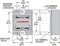 Crydom Halfgeleiderrelais D2410 10 A Schakelspanning (max.): 280 V/AC Schakelend bij overbelasting 1 stuk(s)