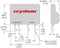 Crydom Halfgeleiderrelais D2W202F 2 A Schakelspanning (max.): 280 V/AC Schakelend bij overbelasting 1 stuk(s)