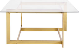 CRYSTAL - Salontafel - Goud - Glas