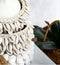 Sfeerlicht Cowrie macramé 12cm