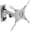 Tv muurbeugel voor 13-43 inch scherm - Compact - Basic - Full-motion - Tot 15kg - Zilver
