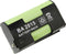 CS Cameron Sino CS-SBA2015SL Accu voor koptelefoon Vervangt originele accu BA2015 2.4 V 1500 mAh