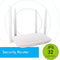 CS Security Wifi Router – 4G Router – Voor bewakingscamera’s – Wifi Router – Mifi - Werkt met Simkaart en Internetkabel – 11.5 x 18 x 2.5 CM