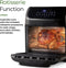 Royalty Line AFO-12601 - Airfryer Oven XXL - 12 Programma's - 12 Liter - 1800W - Zwart