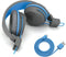 JLab JBuddies Studio - On-Ear Koptelefoon - Volumebegrenzer 85 dB - Blauw
