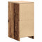 vidaXL - Garagekast - 40x51x85 - cm - massief - grenenhout - oud - hout