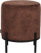 LABEL51 Troy Poef - Bruin - Velours - M