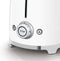 Smeg TSF01WHEU - Broodrooster - 950W 2 sleuven 6 bruining-niveaus - Wit