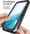 iMoshion Hoesje Geschikt voor Samsung Galaxy A54 (5G) Hoesje - iMoshion 360° Full Protective Case - Zwart / Transparant