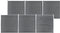 vidaXL - Schuttingpanelenset - 699x186 - cm - HKC - zwart