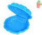 Zandbak Schelp En 4 Dierenvormpjes In De Kleuren Blauw, Groen, Geel En Oranje
