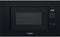 Whirlpool WMF200GNB - Inbouw grill magnetron 20L 800W - Zwart