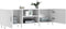vidaXL - Tv-meubel - 150x30x50 - cm - bewerkt - hout - wit