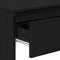 vidaXL - Zwarte - Eiken - Console - Tafel - - - 100x35x76.5 - cm - - - Engineered - Wood