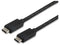 Equip USB 2.0 Typ C Kabel - 1m - Mannelijk/Mannelijk - Zwart