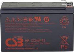 CSB Battery HR 1234W high-rate Loodaccu 12 V 8.4 Ah Loodvlies (AGM) (b x h x d) 151 x 99 x 65 mm Kabelschoen 6.35 mm Onderhoudsvrij, Geringe zelfontlading
