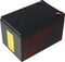 CSB-GP12120F2 12 volt AGM loodzuuraccu 12Ah, 151x98x100mm Faston 4.8, 6.3mm 5 jaar type standby