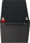 CSB-GP12120F2 12 volt AGM loodzuuraccu 12Ah, 151x98x100mm Faston 4.8, 6.3mm 5 jaar type standby