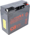 CSB-GP12170 12 volt AGM loodzuuraccu 17Ah, 181x76x167mm M5 platte pool - M5 B / N 5 jaar type + standby