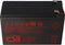 CSB-GP1272F2 12 volt AGM loodzuuraccu 7.2Ah, 151x65x100mm 6.3 mm 5 jaar type + standby
