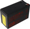 CSB-GP1272F2 12 volt AGM loodzuuraccu 7.2Ah, 151x65x100mm 6.3 mm 5 jaar type + standby