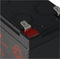 CSB-GP1272F2 12 volt AGM loodzuuraccu 7.2Ah, 151x65x100mm 6.3 mm 5 jaar type + standby