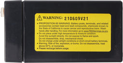 CSB-GP6120F2 6 volt 12 Ah 151 mm x 50 mm x 100 mm CSB-GP6120F2 lood-zuur accu met 6,3 mm snel-aan contacten