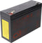 CSB-GP6120F2 6 volt 12 Ah 151 mm x 50 mm x 100 mm CSB-GP6120F2 lood-zuur accu met 6,3 mm snel-aan contacten