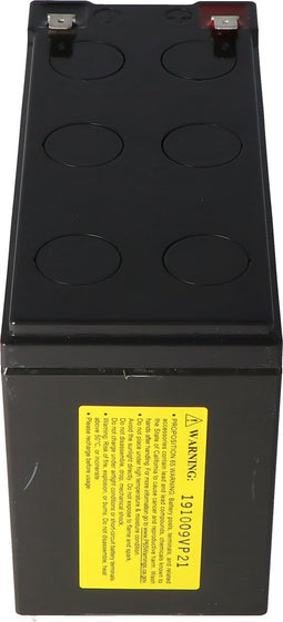 CSB-HR1234WF2 12 volt AGM loodzuurbatterij 2.8Ah - 34Wh, 151x65x100mm Faston 6.3mm bestand tegen hoge stroomsterkte