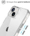 imoshion Hoesje Geschikt voor iPhone 15 Hoesje Shockproof - imoshion Rugged Air Case - Transparant