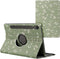 imoshion Tablet Hoes - Geschikt voor Samsung Galaxy Tab S9 11.0 inch FE / Galaxy Tab S10 FE - 360° Draaibare Design Bookcase 2.0 - Green Flowers
