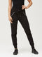 Rohnisch Comfy Track - Sportbroek - Comfortabele sweatstof met ritszakken - Black - Maat XL