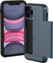 imoshion Hoesje Geschikt voor iPhone 11 Pro Hoesje - Ruimte voor 2 pasjes - imoshion Backcover met pasjeshouder - Donkerblauw
