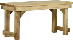 vidaXL - Tuinbank - 90 - cm - geïmpregneerd - grenenhout